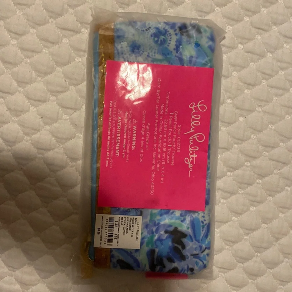 NWT Lilly Pulitzer Pencil Pouch